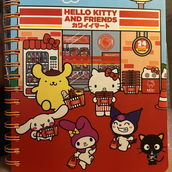Sanrio Hello Kitty and Friends Kawaii Mart Figural Tab Journal - Picture 2 of 6